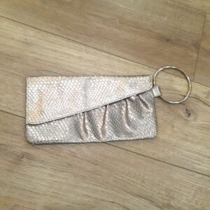 ALDO Y2K Metallic Wristlet